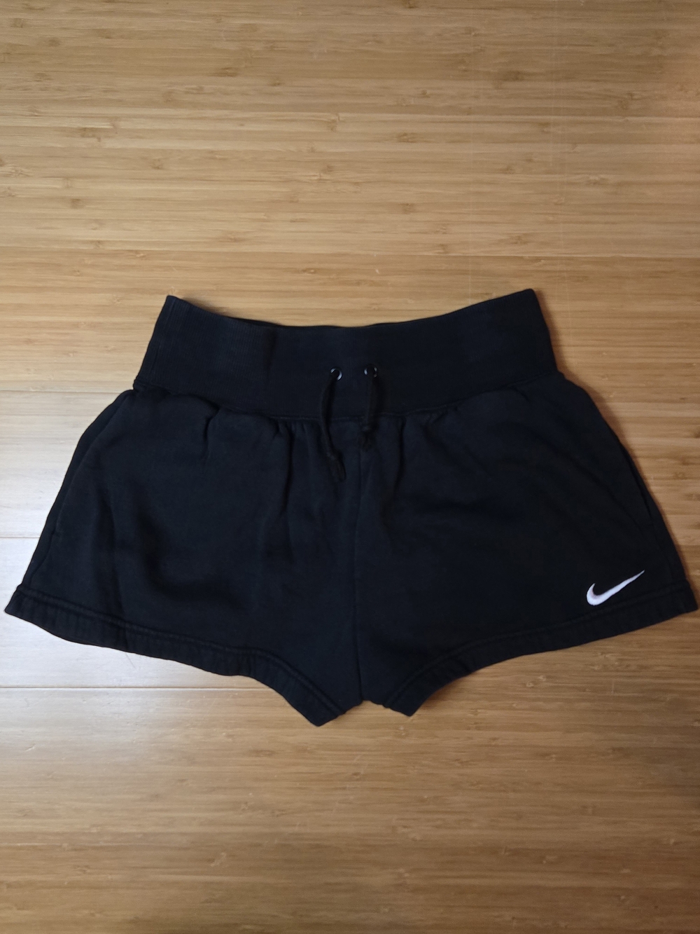 Nike Women’s Athletic Shorts Black with White Swoosh